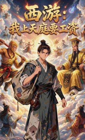 短剧《西游：我上天庭要工资》海报