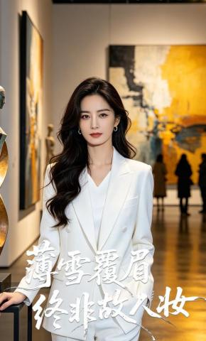 短剧《薄雪覆眉终非故人妆》海报