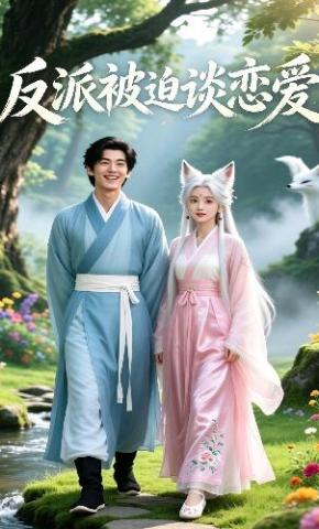 短剧《反派被迫谈恋爱》海报