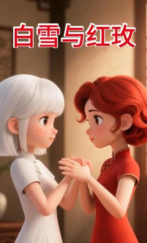 短剧《白雪与红玫》海报