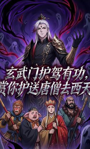 短剧《玄武门护驾有功，赏你护送唐僧去西天》海报