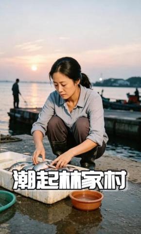 短剧《潮起林家村》海报