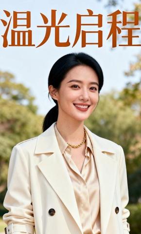 短剧《温光启程》海报