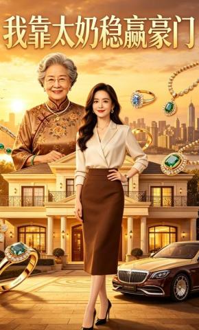 短剧《我靠太奶稳赢豪门》海报