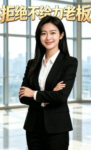 短剧《拒绝不给力老板》海报