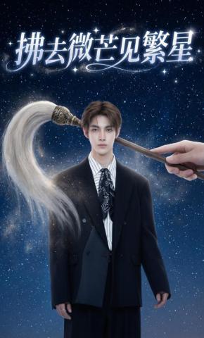 短剧《拂去微芒见繁星》海报