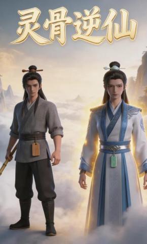 短剧《灵骨逆仙》海报