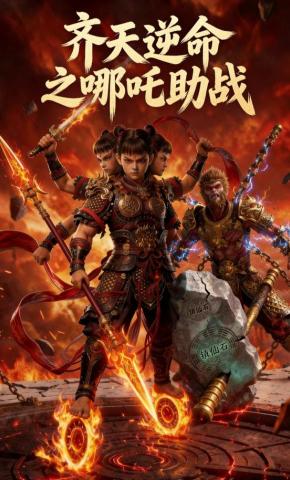 短剧《齐天逆命之哪吒助战》海报