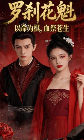 短剧《罗刹花魁：以命为棋，血祭苍生》海报