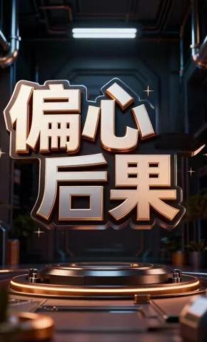 短剧《偏心后果》海报