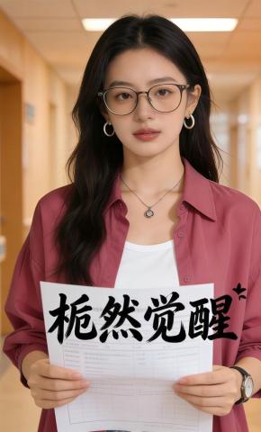 短剧《栀然觉醒》海报