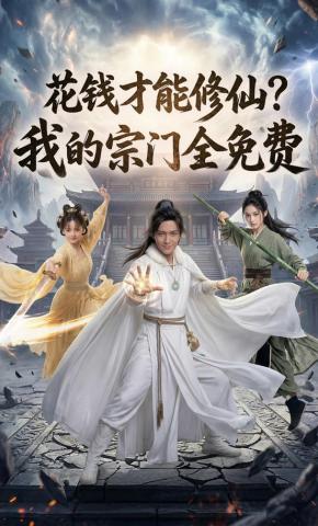 短剧《花钱才能修仙？我的宗门全免费》海报