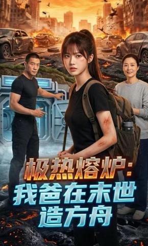 短剧《极热熔炉：我爸在末世造方舟》海报