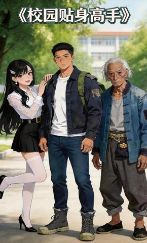 短剧《校园贴身高手》海报