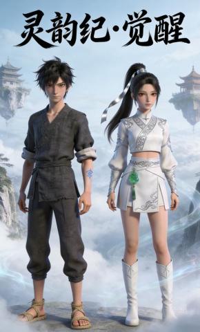 短剧《灵韵纪觉醒》海报