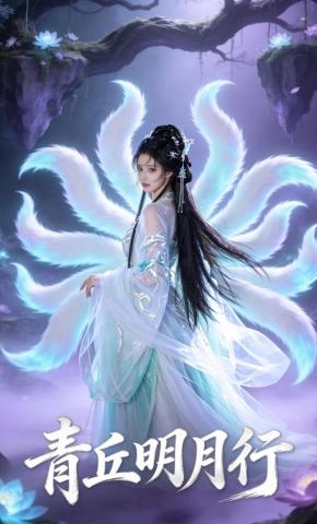 短剧《青丘明月行》海报