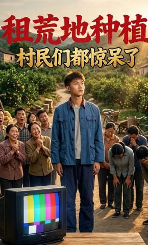 短剧《租荒地种植，村民们都惊呆了》海报