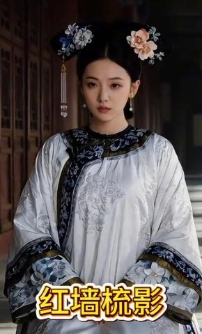 短剧《红墙梳影》海报