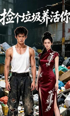 短剧《捡个垃圾养活你》海报