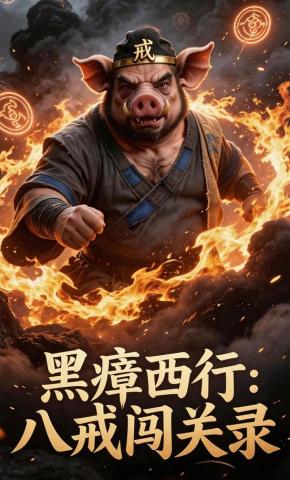 短剧《黑瘴西行：八戒闯关录》海报