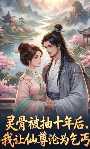 短剧《灵骨被抽十年后，我让仙尊沦为乞丐》海报