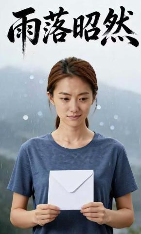 短剧《雨落昭然》海报