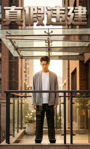 短剧《真假违建》海报