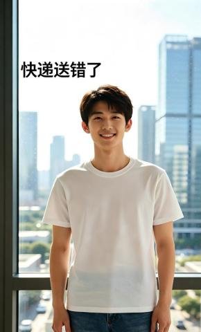 短剧《快递送错了》海报