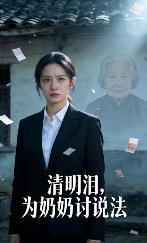 短剧《清明泪，为奶奶讨说法》海报