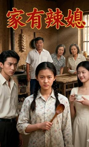 短剧《家有辣媳》海报