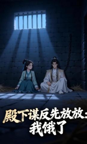 短剧《殿下谋反先放放：我饿了》海报