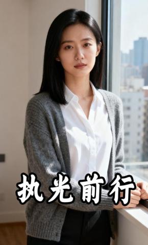 短剧《执光前行》海报