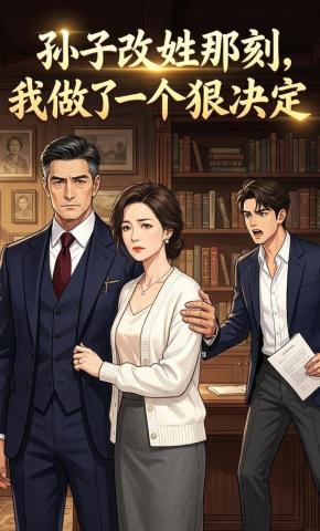 短剧《孙子改姓那刻，我做了一个狠决定》海报