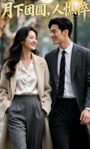 短剧《月下团圆，人憔悴》海报