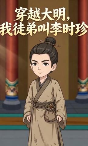 短剧《穿越大明，我徒弟叫李时珍》海报