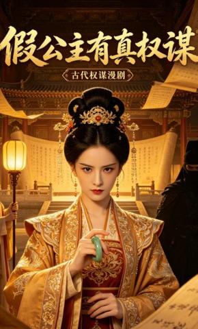 短剧《假公主有真权谋》海报