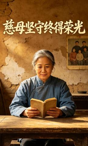 短剧《慈母坚守终得荣光》海报