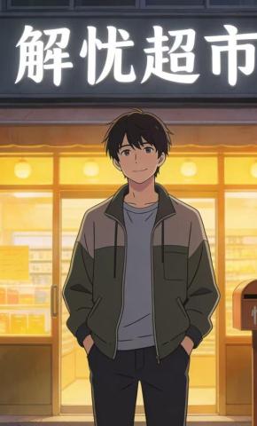 短剧《解忧超市》海报
