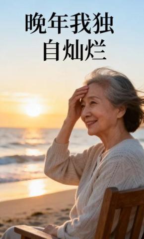 短剧《晚年我独自灿烂》海报