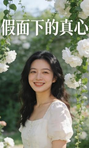 短剧《假面下的真心》海报