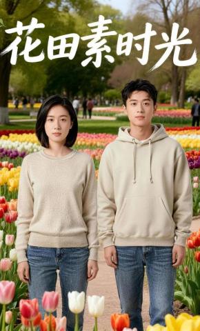 短剧《花田素时光》海报