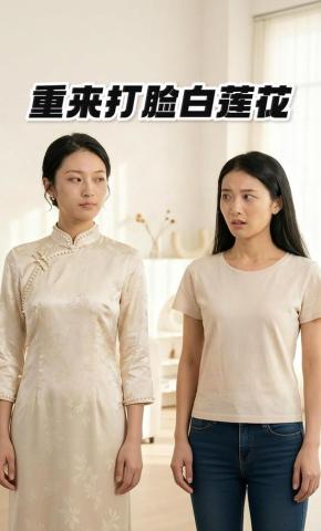 短剧《重来打脸白莲花》海报