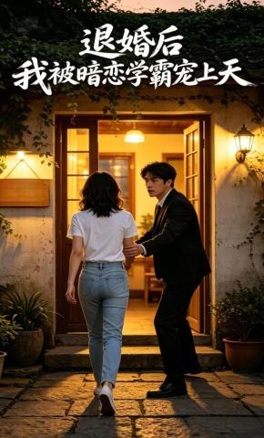 短剧《退婚后，我被暗恋学霸宠上天》海报