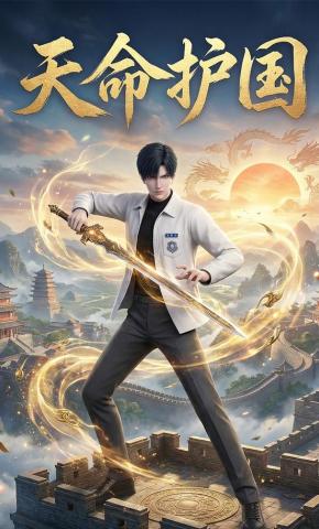 短剧《天命护国》海报