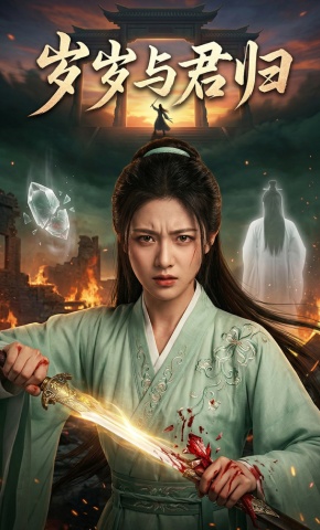 短剧《岁岁与君归》海报