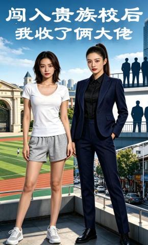 短剧《闯入贵族校后我收了俩大佬》海报