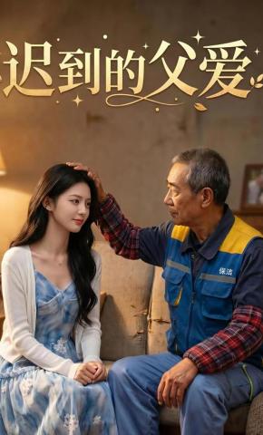 短剧《迟到的父爱》海报