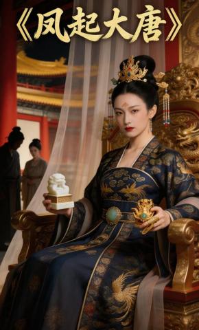 短剧《凤起大唐》海报