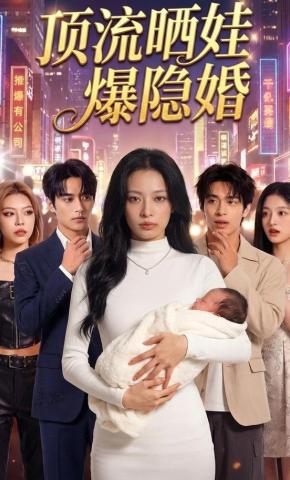 短剧《顶流晒娃爆隐婚》海报