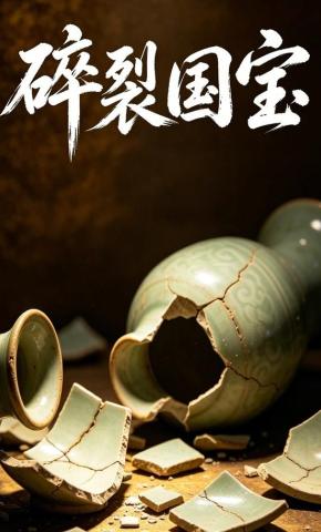 短剧《碎裂国宝》海报